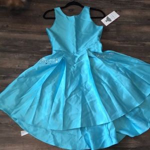Rare Editions blue party dress